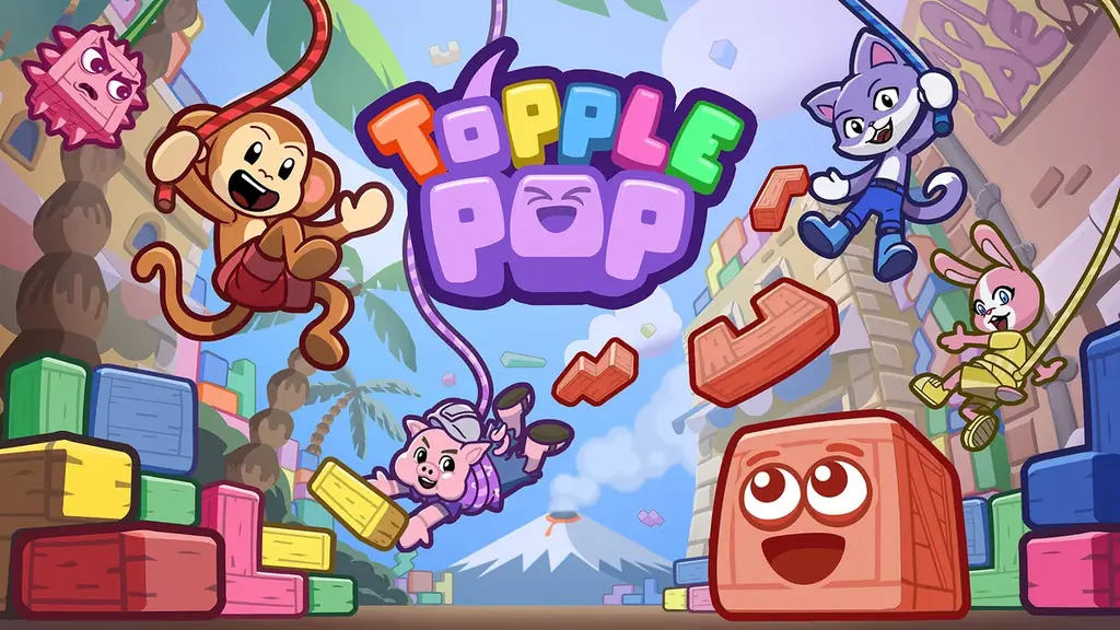 9月27・28日限定、TGSで『TopplePOP』がSwitch試遊可能に