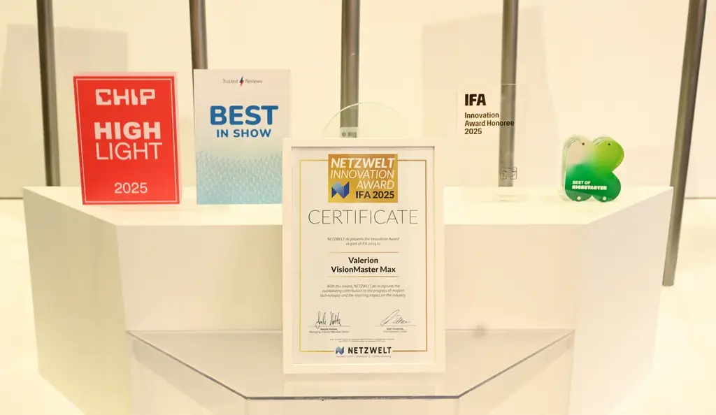 『Valerion』がさらなる黒の表現・レインボーエフェクト除去技術等を特徴とする最新製品「VisionMaster Max」とワイヤレスDolby Atmos®システムをIFA2025にて初披露 画像 2