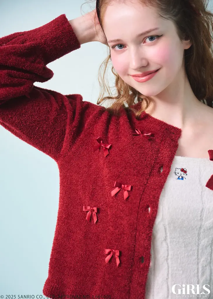 GiRLS by PEACH JOHNが『HELLO KITTY（ハローキティ）』とのコラボレーションコレクションを9月24日(水)に発売！ランジェリーやルームウェアなど多数ラインナップ。 画像 15