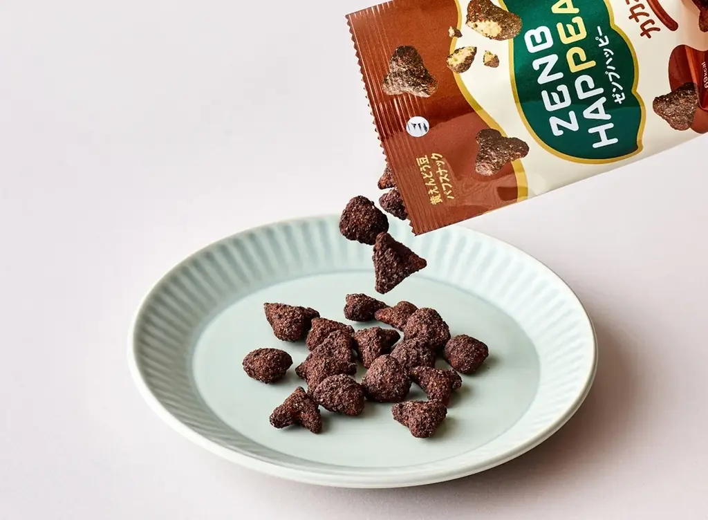 ダイエット中にも至福のおやつ時間を※1！豆から生まれたザクっと食感のパフスナック「ZENB HAPPEA（ゼンブハッピー）」新発売 画像 15