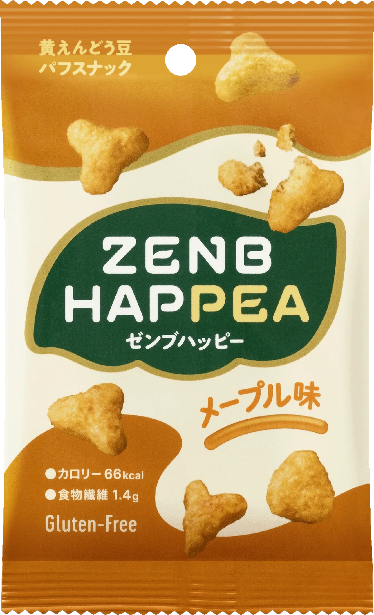 ダイエット中にも至福のおやつ時間を※1！豆から生まれたザクっと食感のパフスナック「ZENB HAPPEA（ゼンブハッピー）」新発売 画像 16
