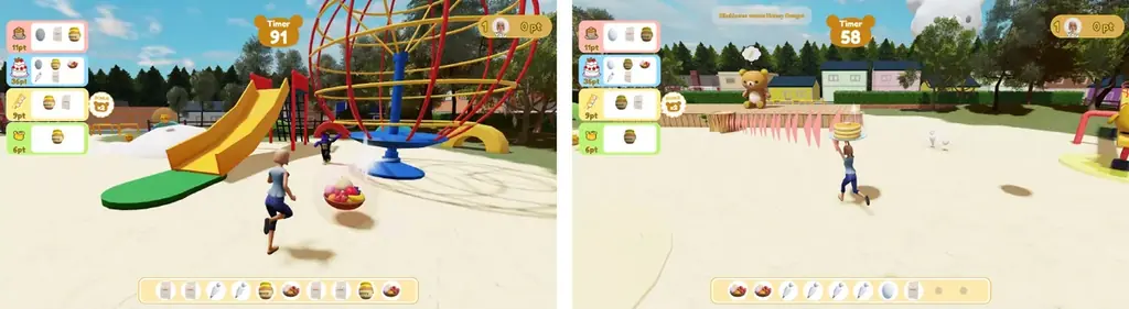 バーチャルゲーム「Roblox」にリラックマの公式ゲームが初登場！「リラックマのおやつハント」が本日より配信開始 画像 3