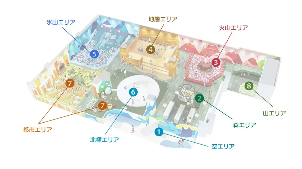 四国地方初出店！地球をテーマにした屋内型こどもの遊び場「ちきゅうのにわ 徳島店」10月17日（金）イオンモール徳島にオープン 画像 5