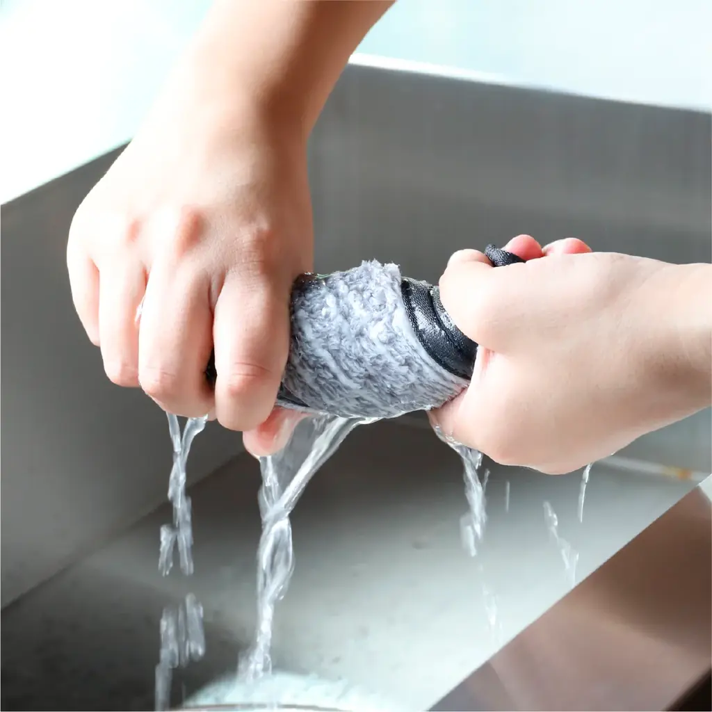 【新商品】水だけで落とせるクロス 洗剤いらずで油汚れを一掃 画像 8