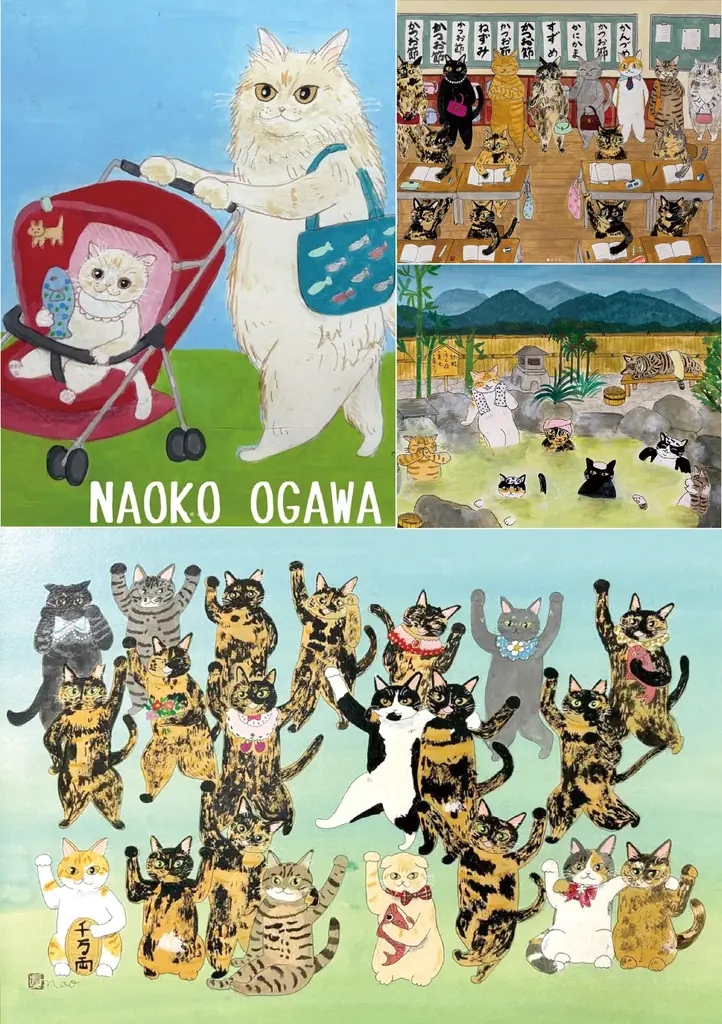 大好評！【あべの 猫ごよみ展】第3弾 開催！ 来場が保護ねこ支援に繋がる ー 古民家で癒しとアートの作品展 画像 2