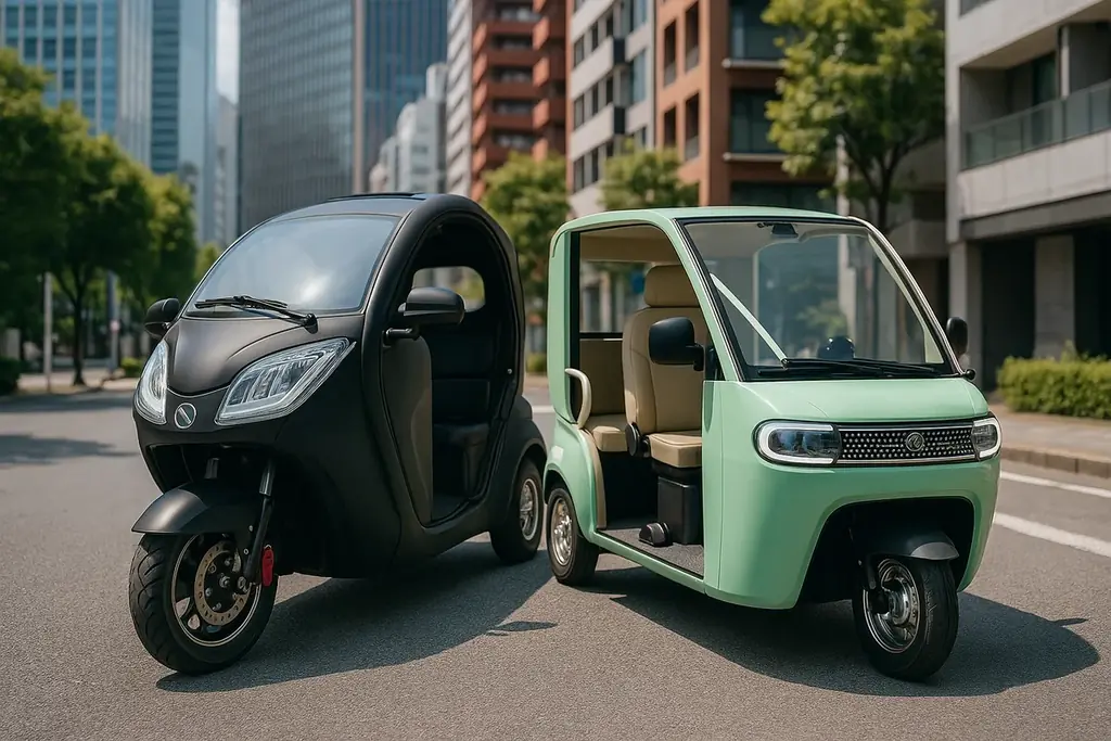 渋谷発3人乗りEV『e-NEO』で巡る都市周遊体験