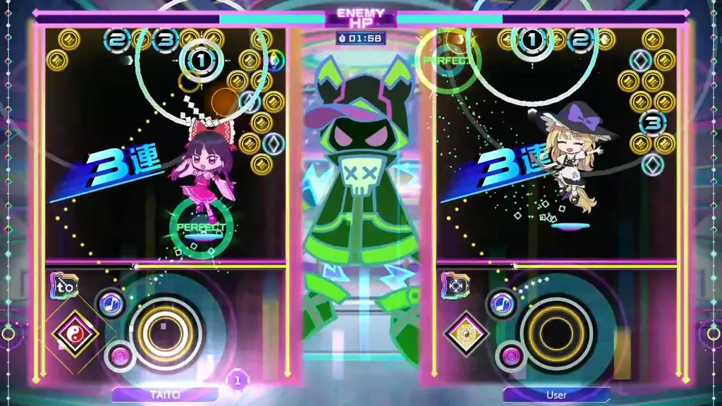 Nintendo Switch™ダウンロード専用ソフト　パズル×音ゲーの新次元MIX『QQQbeats!!!』本日9月18日発売！2週連続でヒットソングとバーチャルソングの追加DLC発売決定！ 画像 10