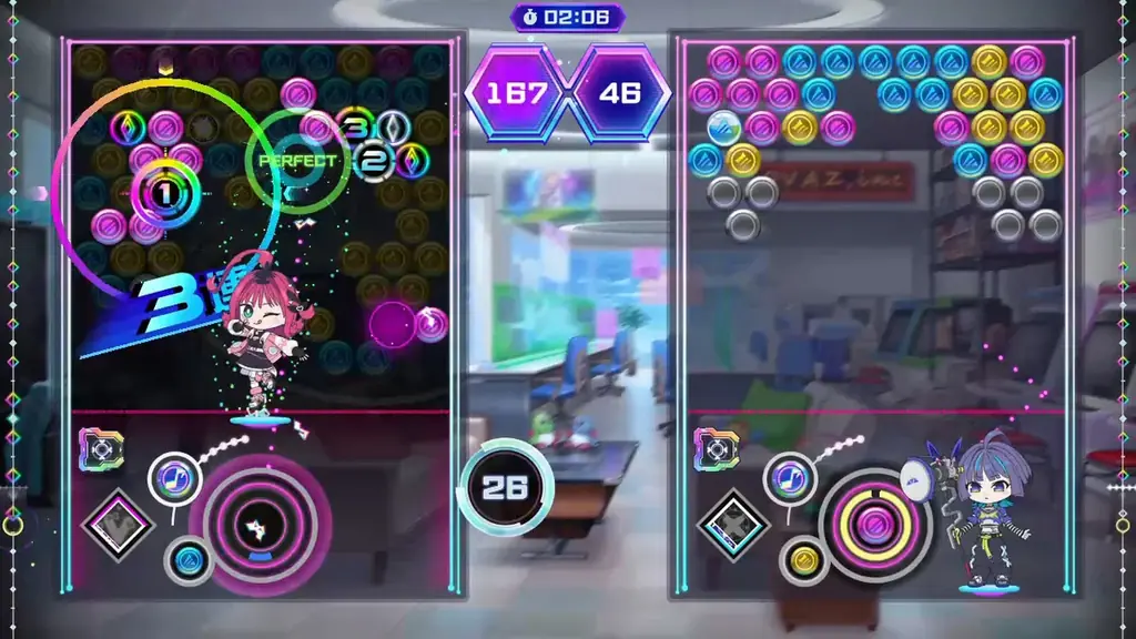 Nintendo Switch™ダウンロード専用ソフト　パズル×音ゲーの新次元MIX『QQQbeats!!!』本日9月18日発売！2週連続でヒットソングとバーチャルソングの追加DLC発売決定！ 画像 8