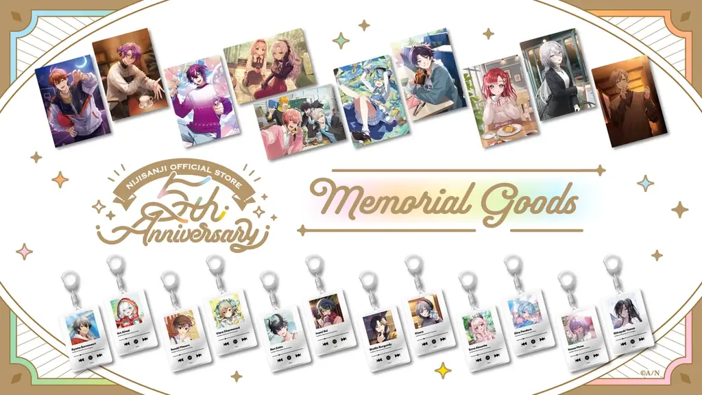 にじさんじオフィシャルストア5周年を記念した新グッズが2025年9月19日(金)12時より発売！送料負担キャンペーンも開催！ 画像 10