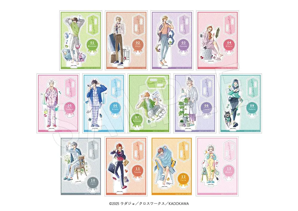 『BROTHERS CONFLICT』×SWEETS PARADISEコラボが開催決定！ウダジョ先生描き下ろし”モーニングルーティン”がテーマのイラストを使用した新作グッズが登場！ 画像 4