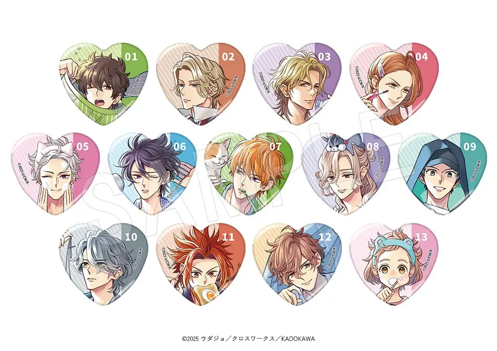 『BROTHERS CONFLICT』×SWEETS PARADISEコラボが開催決定！ウダジョ先生描き下ろし”モーニングルーティン”がテーマのイラストを使用した新作グッズが登場！ 画像 5