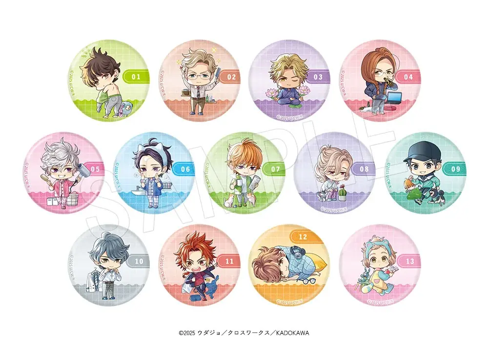 『BROTHERS CONFLICT』×SWEETS PARADISEコラボが開催決定！ウダジョ先生描き下ろし”モーニングルーティン”がテーマのイラストを使用した新作グッズが登場！ 画像 6