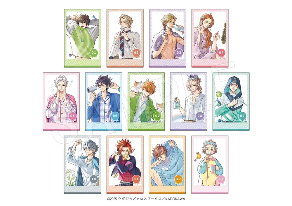 『BROTHERS CONFLICT』×SWEETS PARADISEコラボが開催決定！ウダジョ先生描き下ろし”モーニングルーティン”がテーマのイラストを使用した新作グッズが登場！ 画像 7