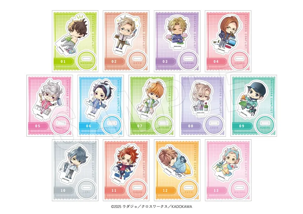 『BROTHERS CONFLICT』×SWEETS PARADISEコラボが開催決定！ウダジョ先生描き下ろし”モーニングルーティン”がテーマのイラストを使用した新作グッズが登場！ 画像 8
