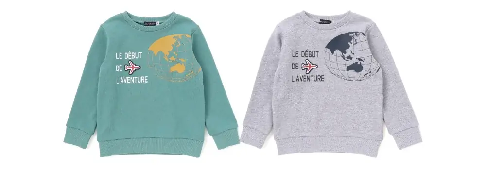 子ども服ブランド「BeBe」とJALのコラボレーショントレーナー新登場 画像 2
