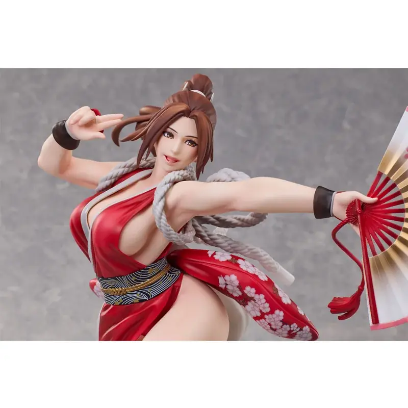 『餓狼伝説 City of the Wolves』より「不知火舞」が、華麗なるヒドゥンギア「桜嵐の舞、朱雀」の発動シーンをモチーフにフィギュアで登場。 画像 10