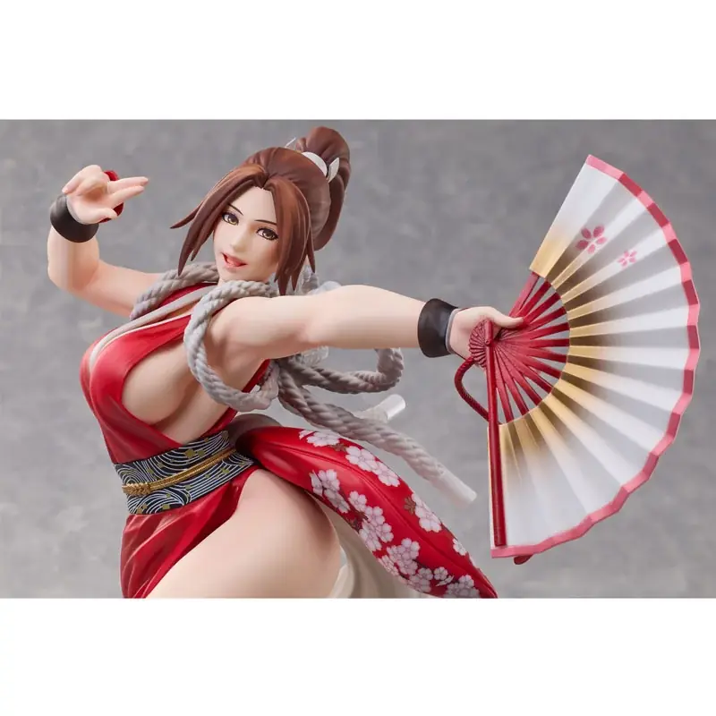 『餓狼伝説 City of the Wolves』より「不知火舞」が、華麗なるヒドゥンギア「桜嵐の舞、朱雀」の発動シーンをモチーフにフィギュアで登場。 画像 11