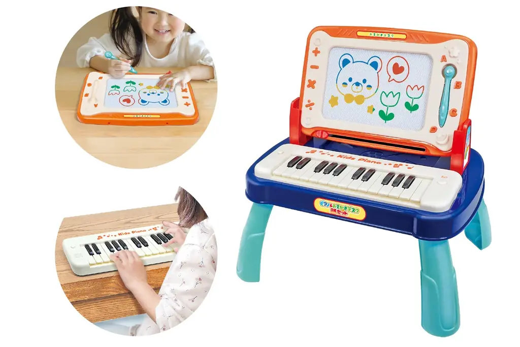 12月発売｜ピアノ&おえかきデスクDXで創造力を育む