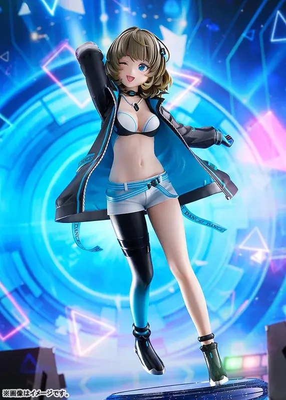 「アイドルマスター シンデレラガールズ」より「高垣楓」が、弾けるリズムと胸のドキドキを熱いビートに『ダンス・ダンス・ダンス』を踊り競い合う姿で立体化。 画像 8