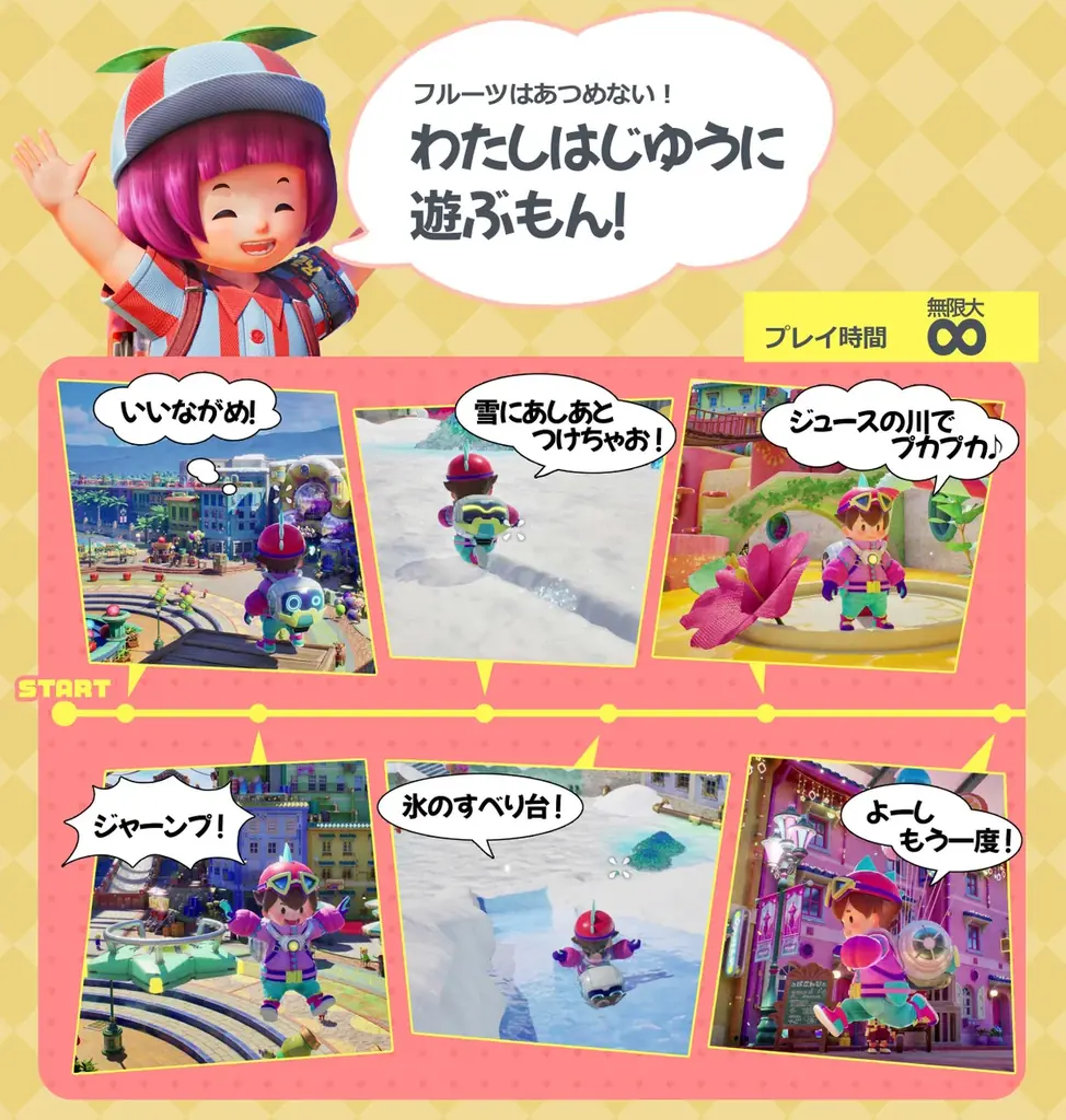 【本日発売！】親子で遊べるフルーツ探索アクション『フルーティモ！（Fruitimo!）』～リリース記念セール実施中～ 画像 5
