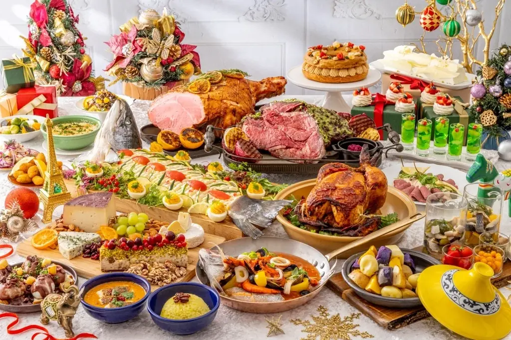 ヒルトン名古屋が11/6開始　世界を巡るクリスマスビュッフェ
