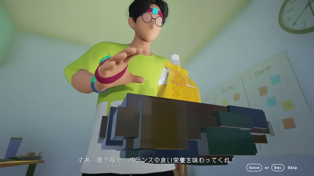 カロリーメイトから3Dアクションアドベンチャーゲームの続編が登場。 ゲームクリエイターに栄養を届ける「Calorie Mate FOR GAME CREATORS – JELLY MISSION -」 画像 11