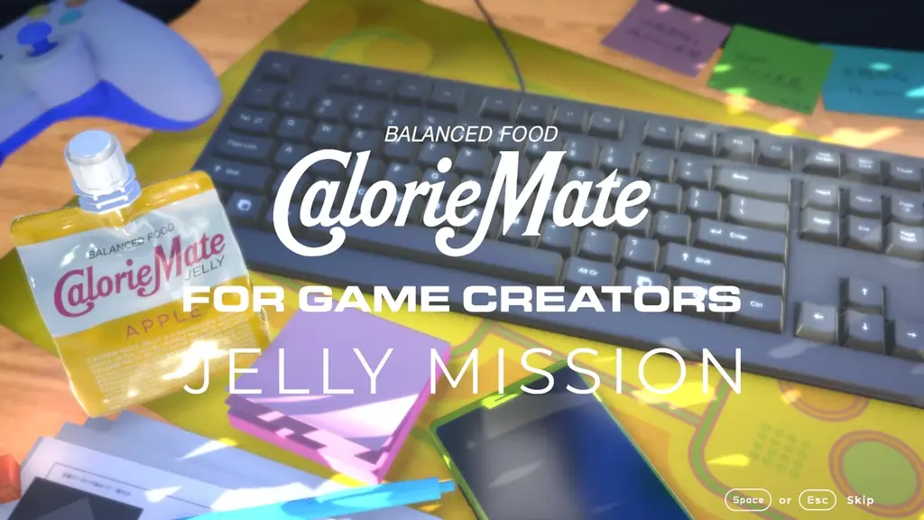 カロリーメイトから3Dアクションアドベンチャーゲームの続編が登場。 ゲームクリエイターに栄養を届ける「Calorie Mate FOR GAME CREATORS – JELLY MISSION -」 画像 3