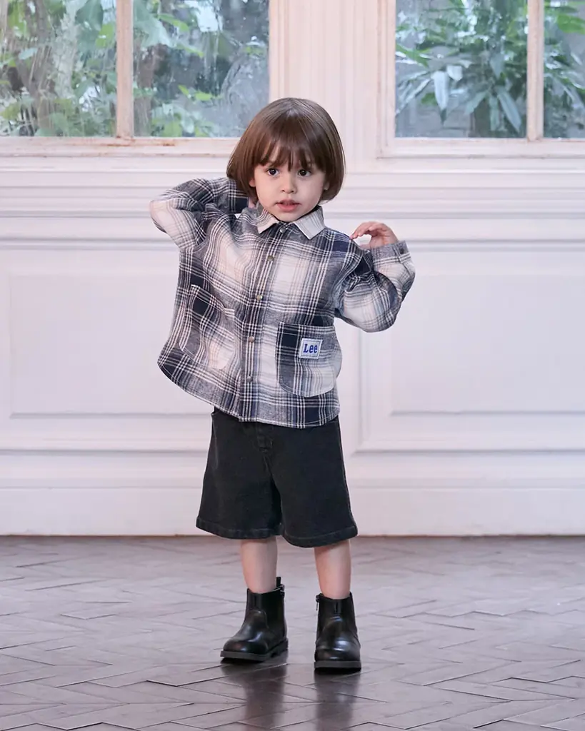 ナルミヤ・インターナショナルの「petit main/プティマイン」より、ジーンズブランドLeeとの初めてのコラボアイテムが9月20日(土)より発売いたします！ 画像 4