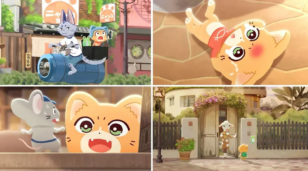 『子猫の配達員うーにゃん』クラウドファンディングを「CAMPFIRE」で実施。かわいいぬいぐるみや人気キャラクターのアクリルスタンド、コラボアニメ作成などもリターンに登場。 画像 12