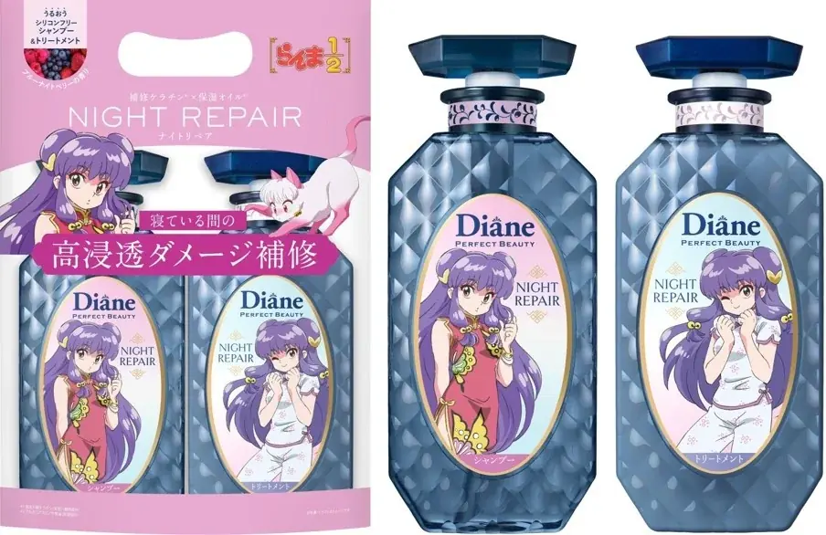 「らんま1/2」×「ダイアン」のコラボ商品が登場！ 人気キャラクター“シャンプー”がシャンプーのパッケージに！ 画像 4