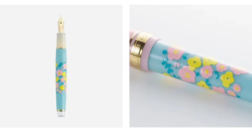 ancora（アンコーラ）イラストレーターmizutamaさん描き下ろしの「プロフェッショナルギア スリム mizutamaコラボ 限定セット ohanabatake」を数量限定で新発売 画像 3