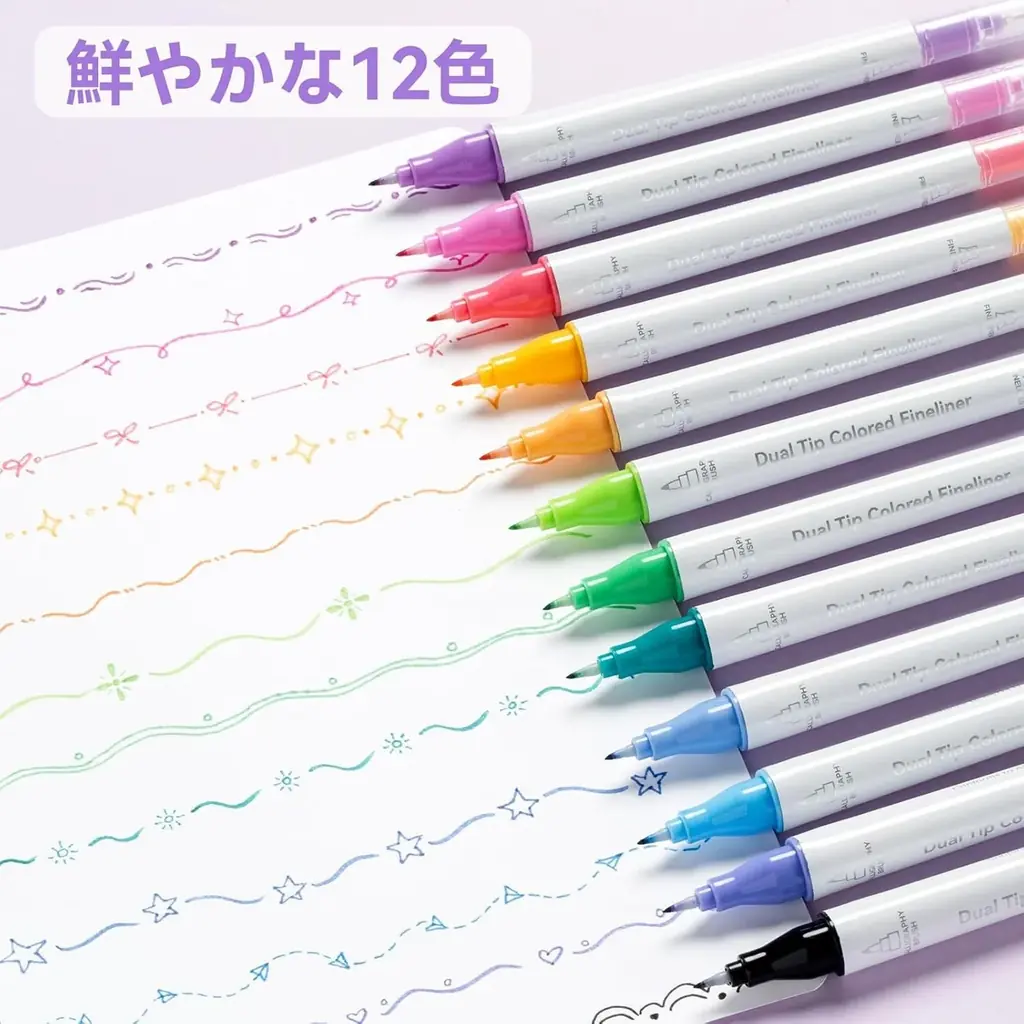 【SNSキャンペーン】Ohuhu新製品＜ミリペン12色セット＞が当たる！お試しキャンペーンを実施中！ 画像 5