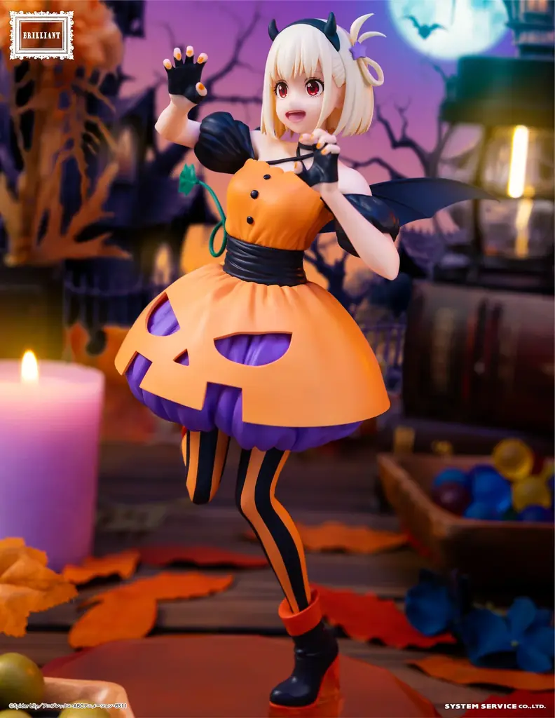 システムサービス「BRILLIANTフィギュア」より「リコリス・リコイル 錦木千束、井ノ上たきな」がハロウィンver.で2025年9月に登場！ 画像 2