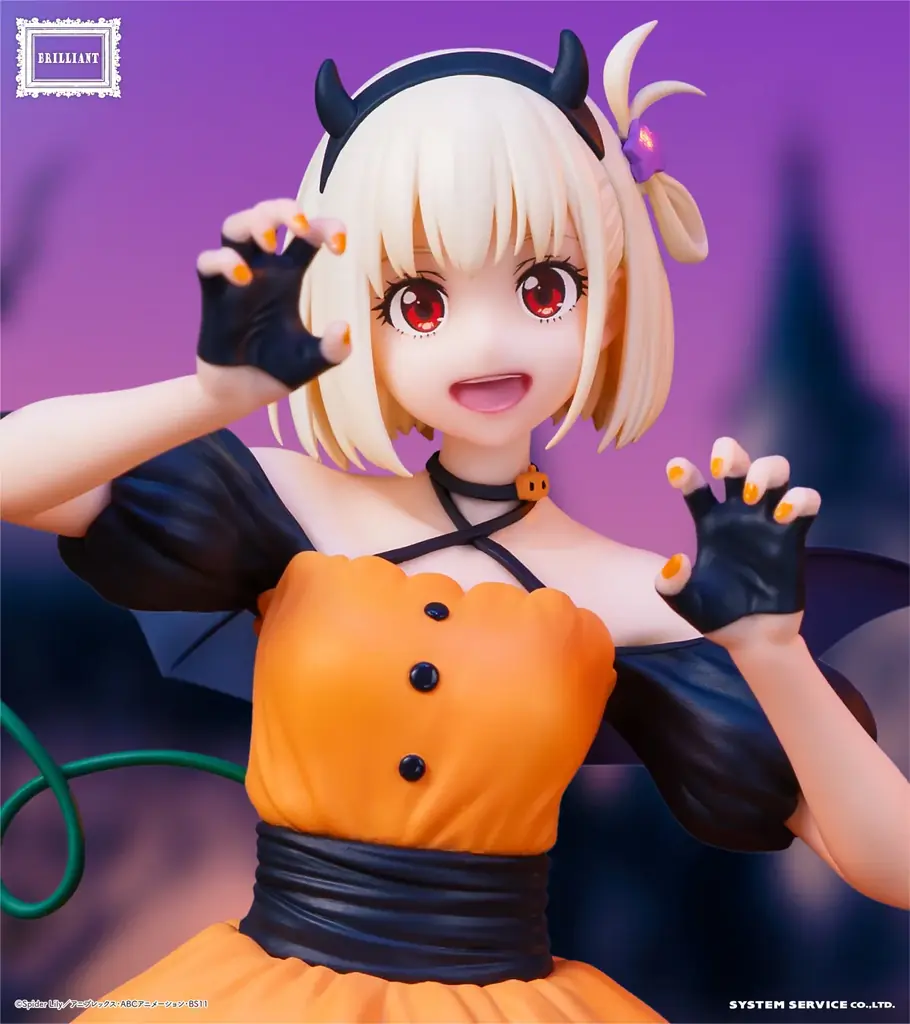 システムサービス「BRILLIANTフィギュア」より「リコリス・リコイル 錦木千束、井ノ上たきな」がハロウィンver.で2025年9月に登場！ 画像 3