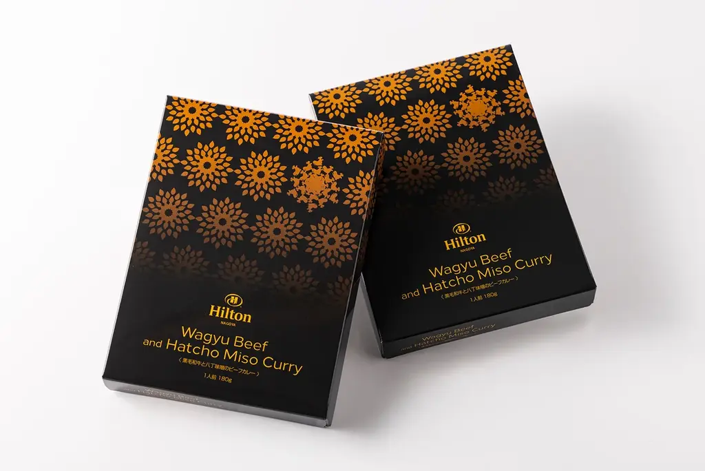 【初コラボ商品】お肉の専門店スギモト×ヒルトン名古屋の贅沢コラボ！黒毛和牛ゴロゴロで味噌×スパイスが効いたご馳走レトルトカレーを発売！ 画像 1