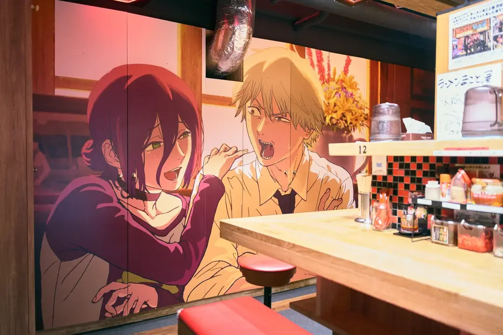 本日開幕！牛骨ラーメンまこと屋が劇場版『チェンソーマン レゼ篇』と“最狂”コラボで渋谷店をラッピング！ 画像 2
