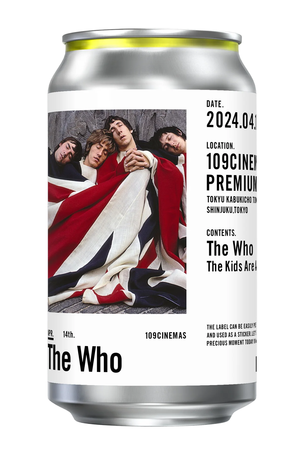 【１０９シネマズプレミアム新宿】『ザ・フー キッズ・アー・オールライト』公開記念 9月30日（火）“「The Who」PREMIUM NIGHT”実施決定！ 画像 2