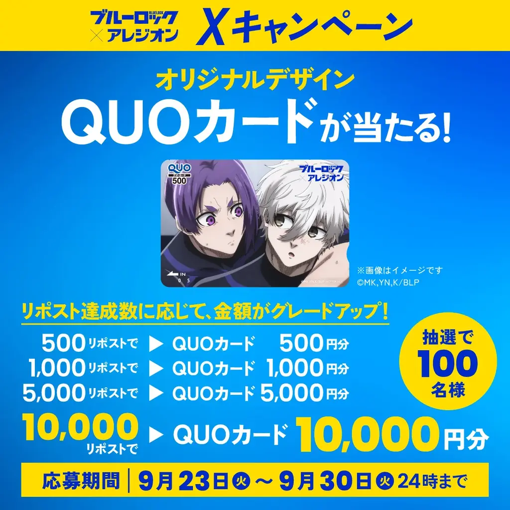 ブルーロック×アレジオン® コラボ企画 画像 6