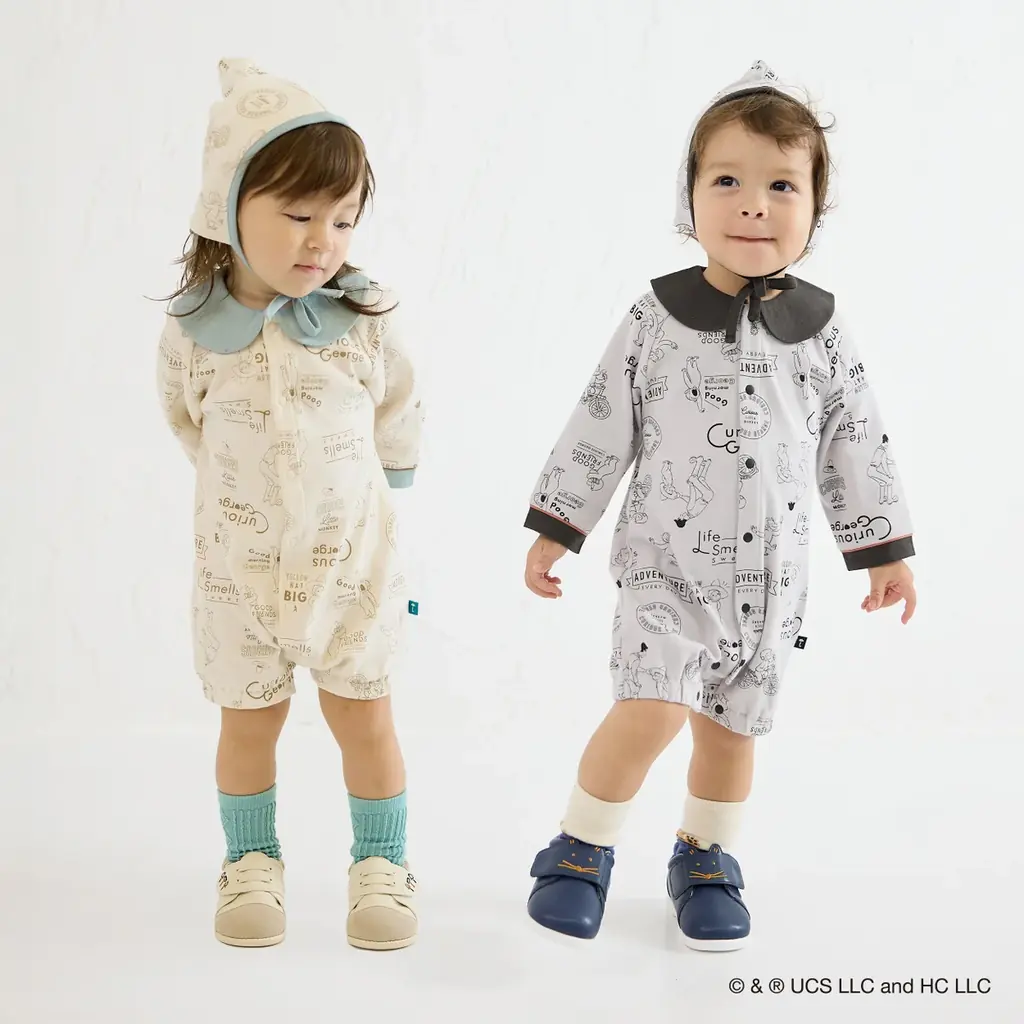 韓国発ベビー・キッズ服ブランド「モイモルン」、「おさるのジョージ」とのコラボアイテムを9/19(金)から販売開始 画像 10