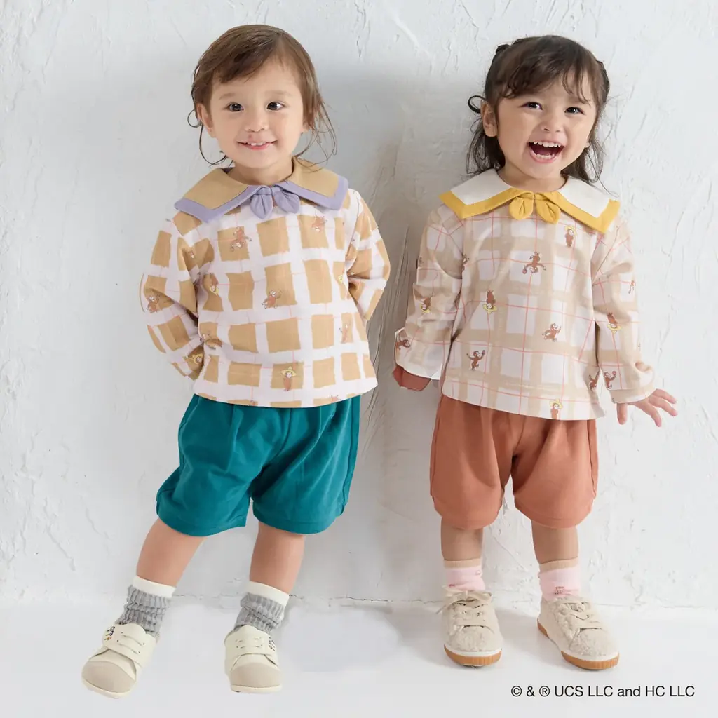韓国発ベビー・キッズ服ブランド「モイモルン」、「おさるのジョージ」とのコラボアイテムを9/19(金)から販売開始 画像 12
