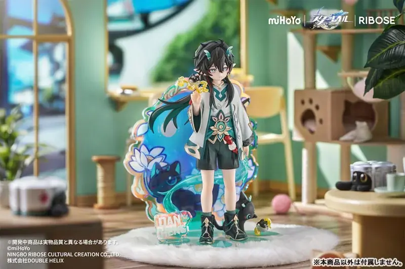 大人気ゲーム『崩壊：スターレイル』より、ちびねこシリーズフィギュア第三弾「丹恒・飲月 Ver.」フィギュアが登場。 画像 17