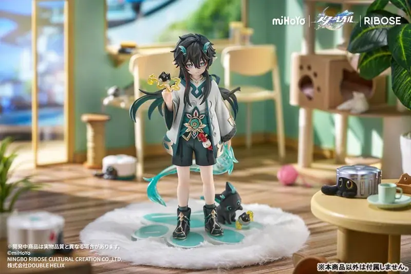 大人気ゲーム『崩壊：スターレイル』より、ちびねこシリーズフィギュア第三弾「丹恒・飲月 Ver.」フィギュアが登場。 画像 18