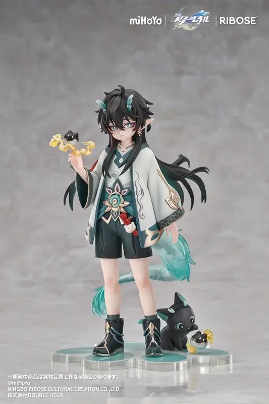 大人気ゲーム『崩壊：スターレイル』より、ちびねこシリーズフィギュア第三弾「丹恒・飲月 Ver.」フィギュアが登場。 画像 6
