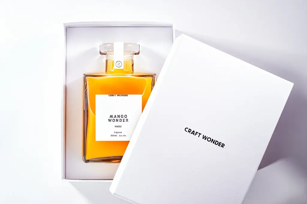 日本のクラフト酒造と造るプレミアムアルコールブランド「CRAFT WONDER」より、“幻のキーツマンゴー“を使用した極上マンゴーリキュール第二弾が2025年9月26日に150本限定で発売 画像 4