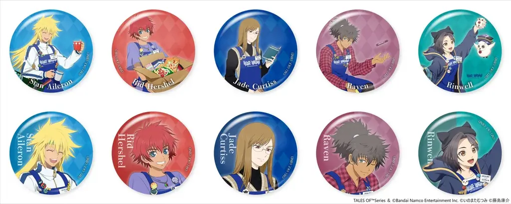 『テイルズ オブ』シリーズ ヴィレッジヴァンガード限定コラボグッズ第4弾PART2 描き下ろしグッズ発売決定！！ 画像 6