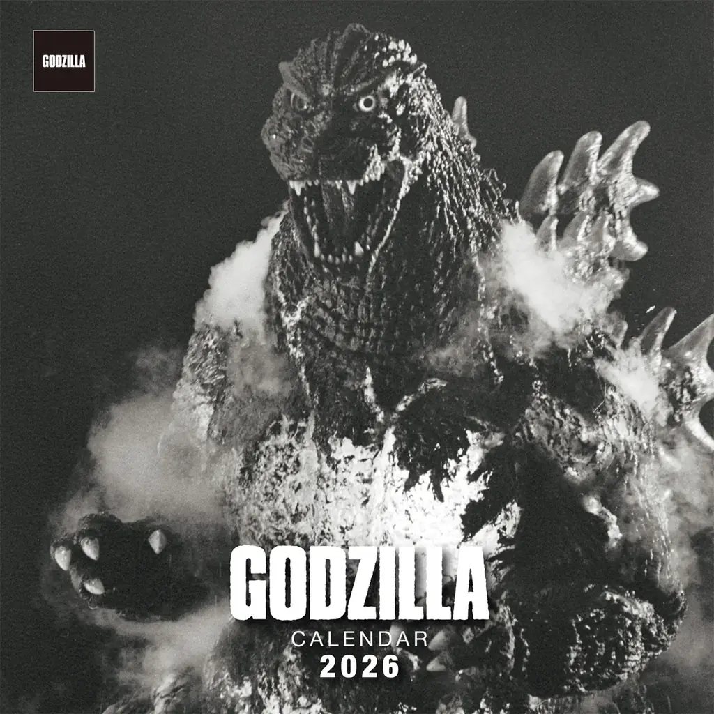 9月20日発売 ゴジラ2026年カレンダー、破壊を描くビジュアル集