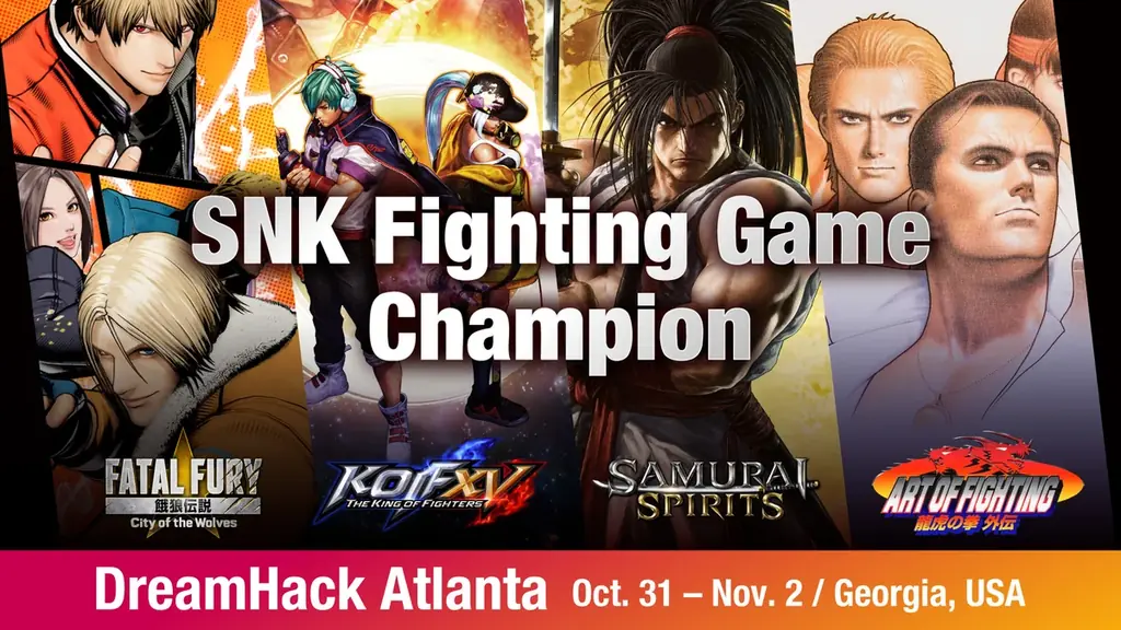 賞金総額$4,100,000！10月31日~11月2日に、SNK格闘ゲームの世界一を決める「SNK World Championship 2025」をアトランタで開催！本日、最終予選のエントリーを開始 画像 5
