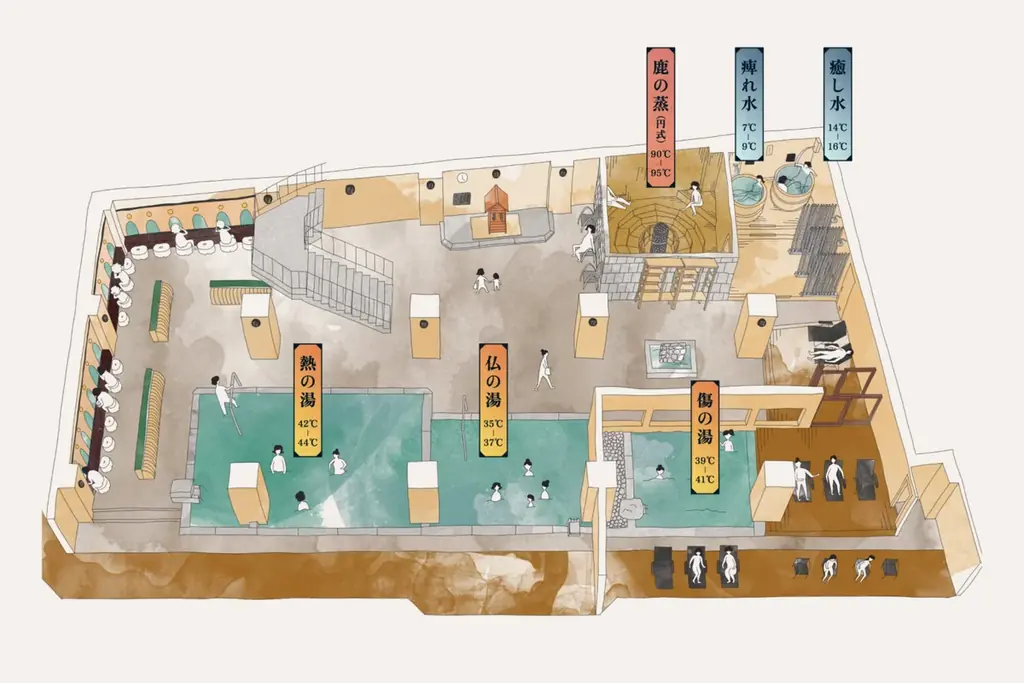 【定山渓 鹿の湯】サークル型サウナ『円式』の第一期改修工事が完了 画像 2