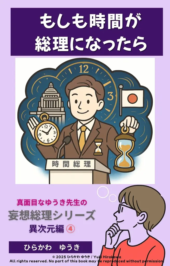 『もしも時間が総理になったら』発売、今を問う短編
