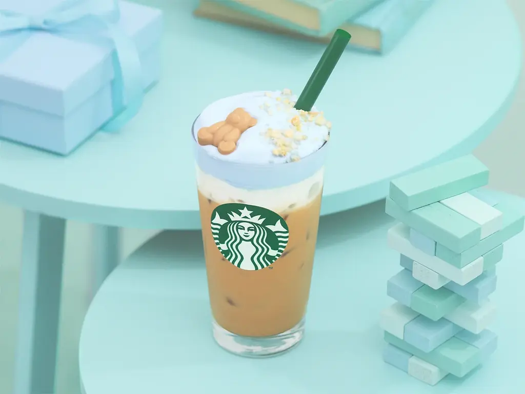 GELATO PIQUE + STARBUCKS®“ふわふわ、もこもこ！とびきりスイートなパジャマパーティー”をテーマに『ピケ モコ ブーケ & ティー ラテ』などが9月29日（月）より発売 画像 2